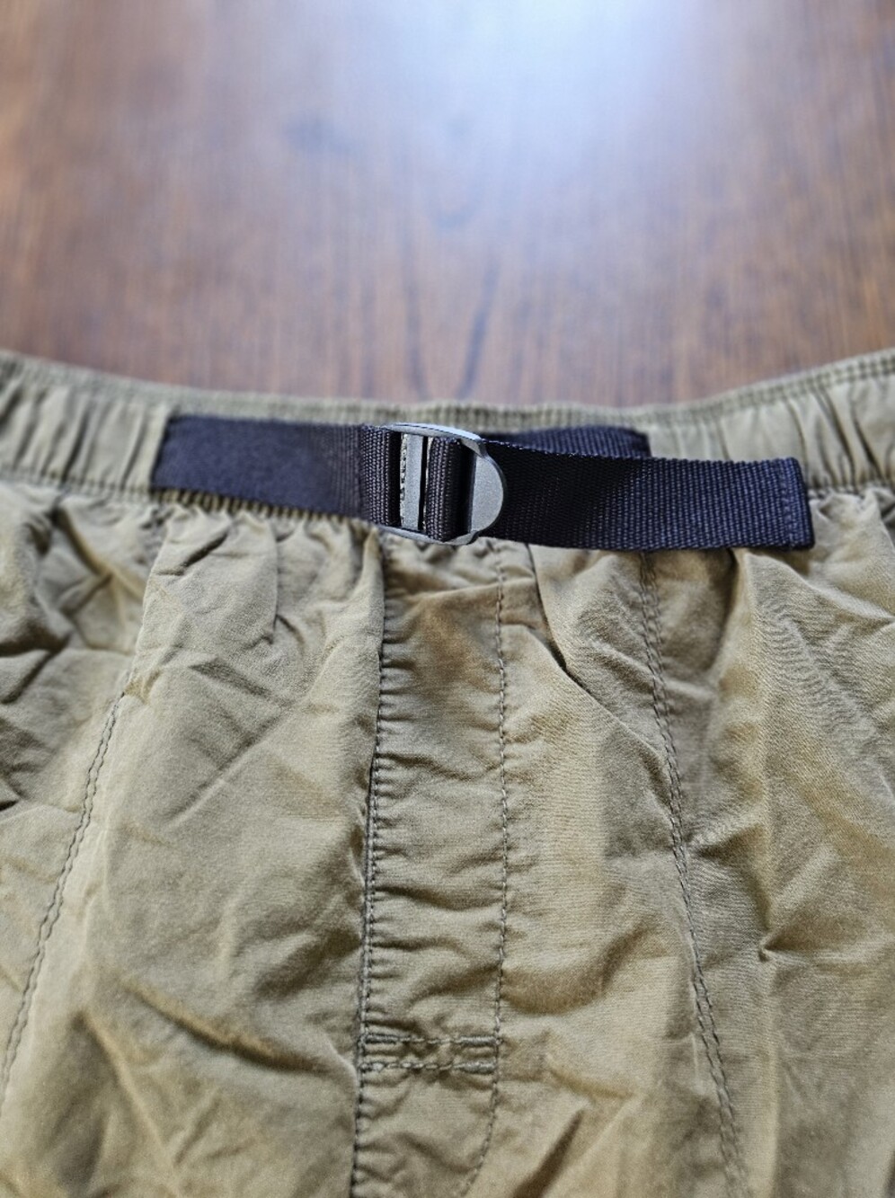 Timberland Olive Green Hiking Cargo Swimming Trunk Shorts Size Mens Large - Picture 3 of 9